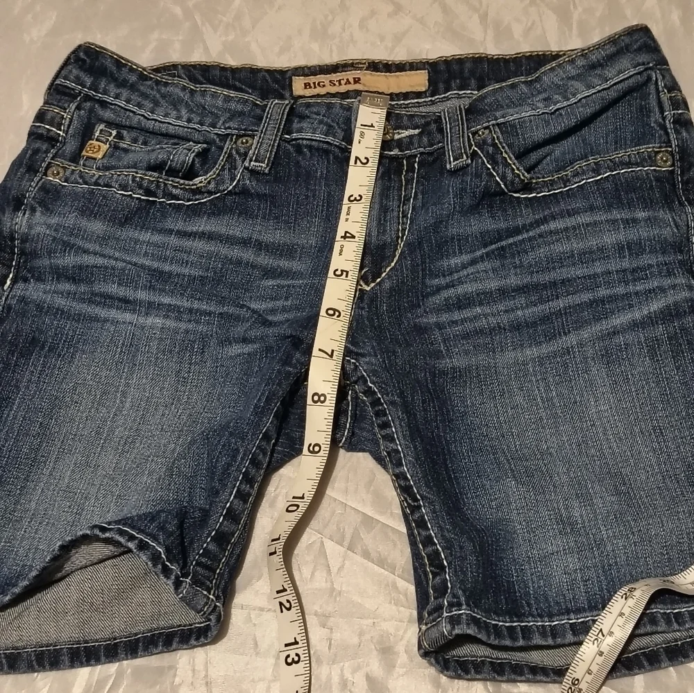 Big Star Women's Long Shorts Size 27 Denim Jean